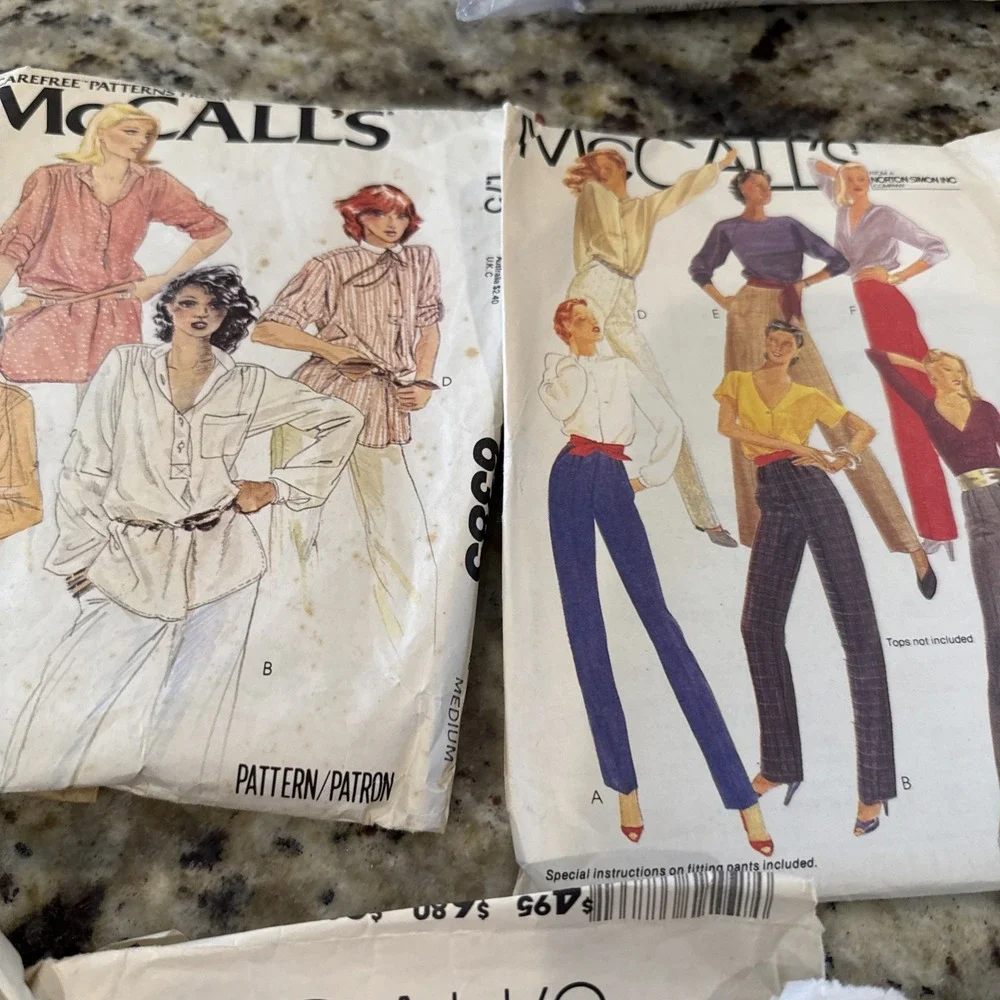 Lot Of 11 3 Are CutVintage.‎ Several  Very Sought After Patterns.  4047